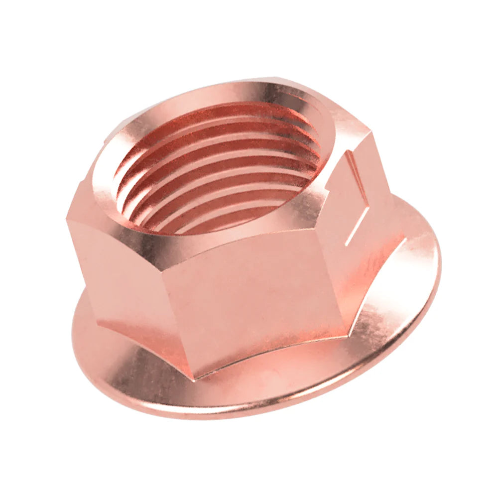 Copper Locking Kart Wheel Stud Nuts – Pack of 6