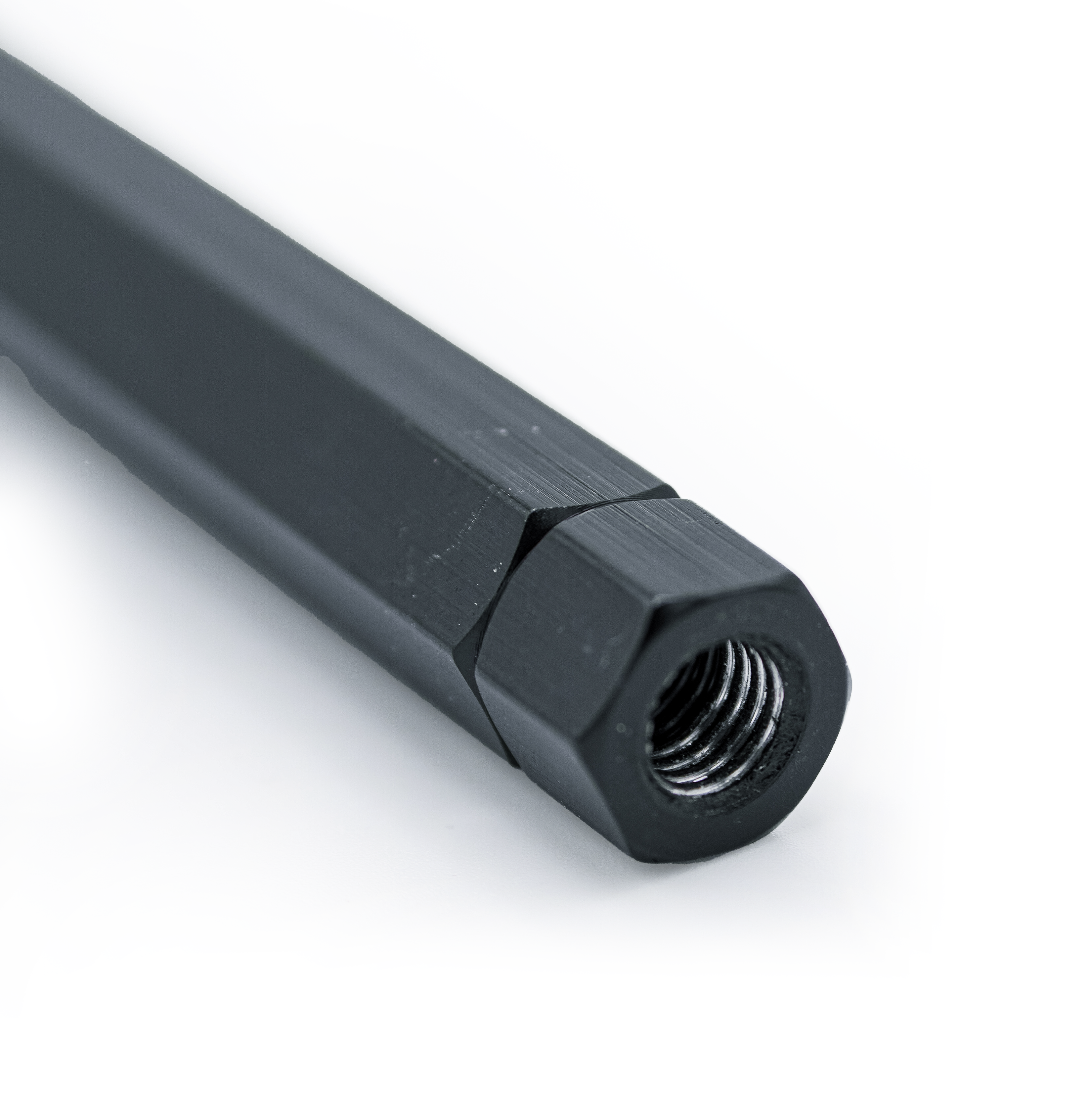 8mm Aluminium Hex Track Rod with M8 Rose Joints