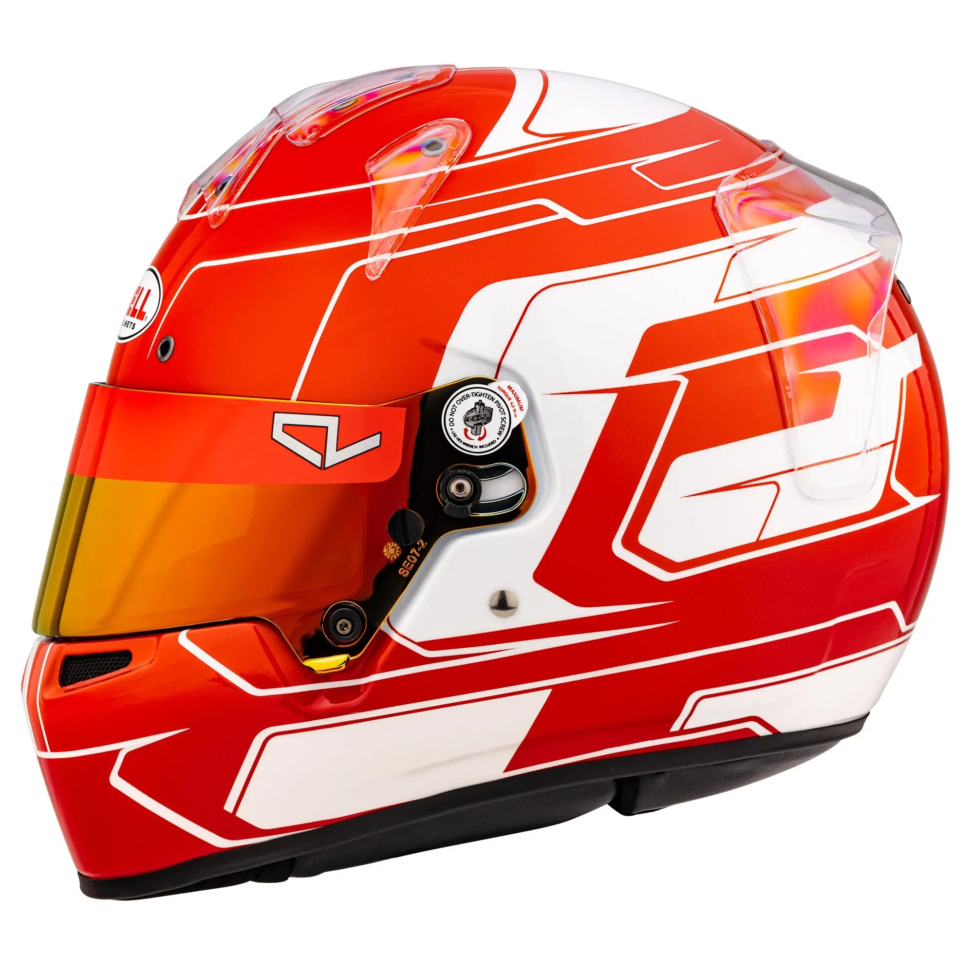 Bell KC7-CMR Kart Helmet - Charles Leclerc