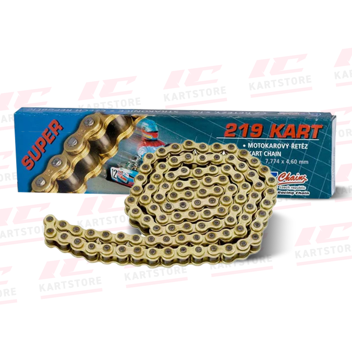 CZ 219 Pitch Kart Racing Chain