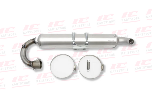 IAME X30 additional exhaust silencer kit for noise reduction
