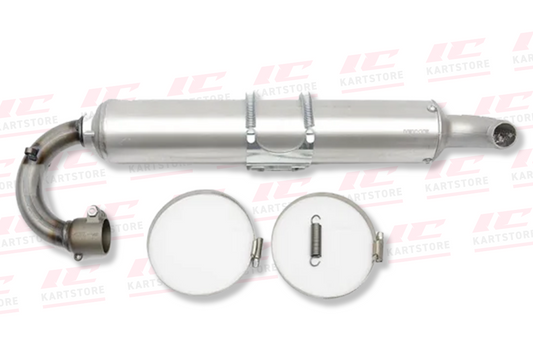 IAME X30 additional exhaust silencer kit for noise reduction