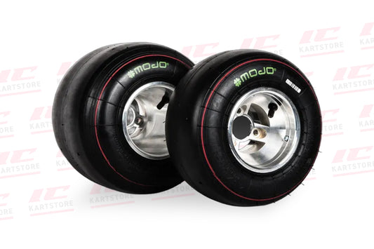 Mojo D2Xx kart racing dry slick tyre set for Junior MAX