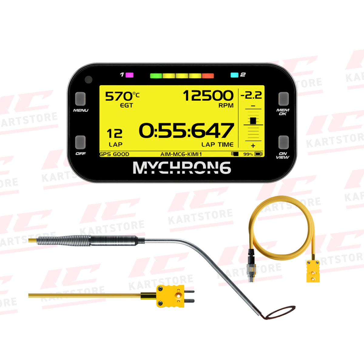 AiM Mychron 6 Kart Lap Timer