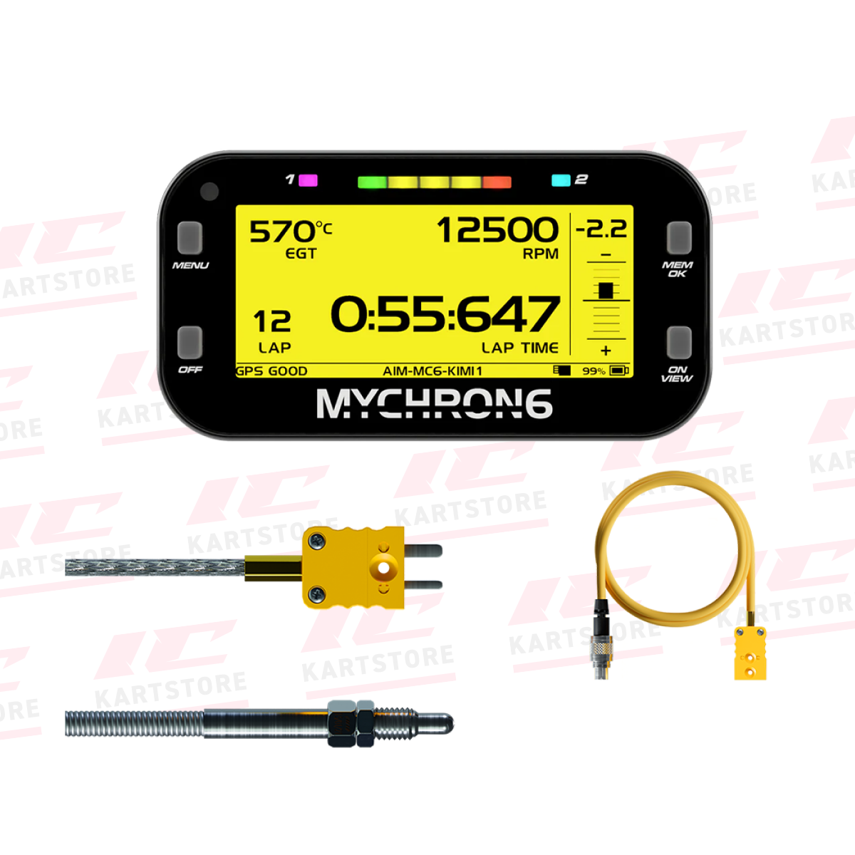 AiM Mychron 6 Kart Lap Timer