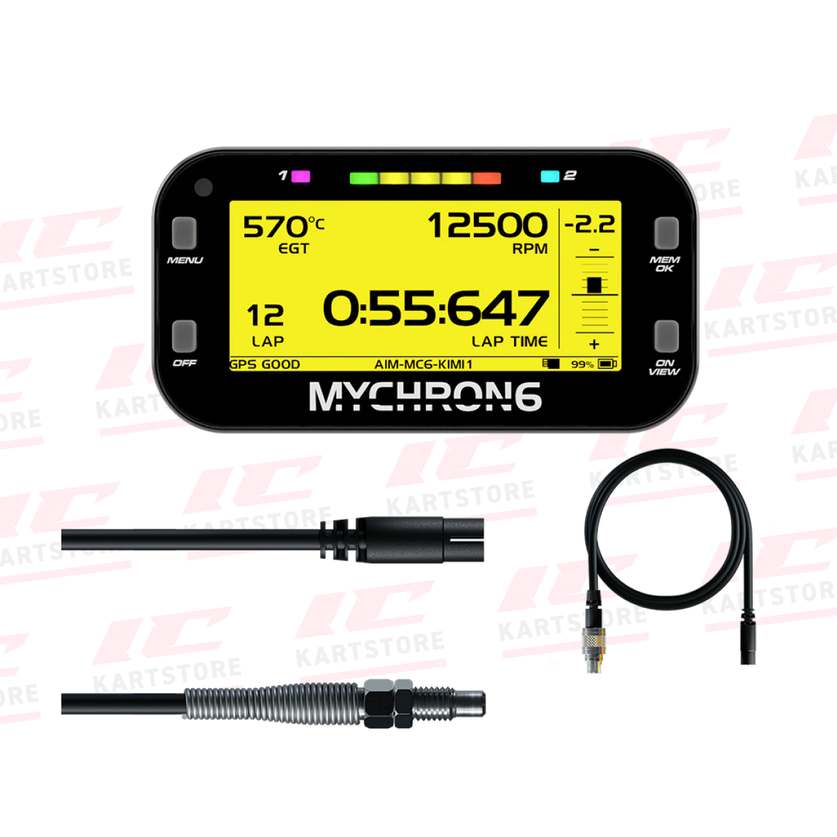 AiM Mychron 6 Kart Lap Timer