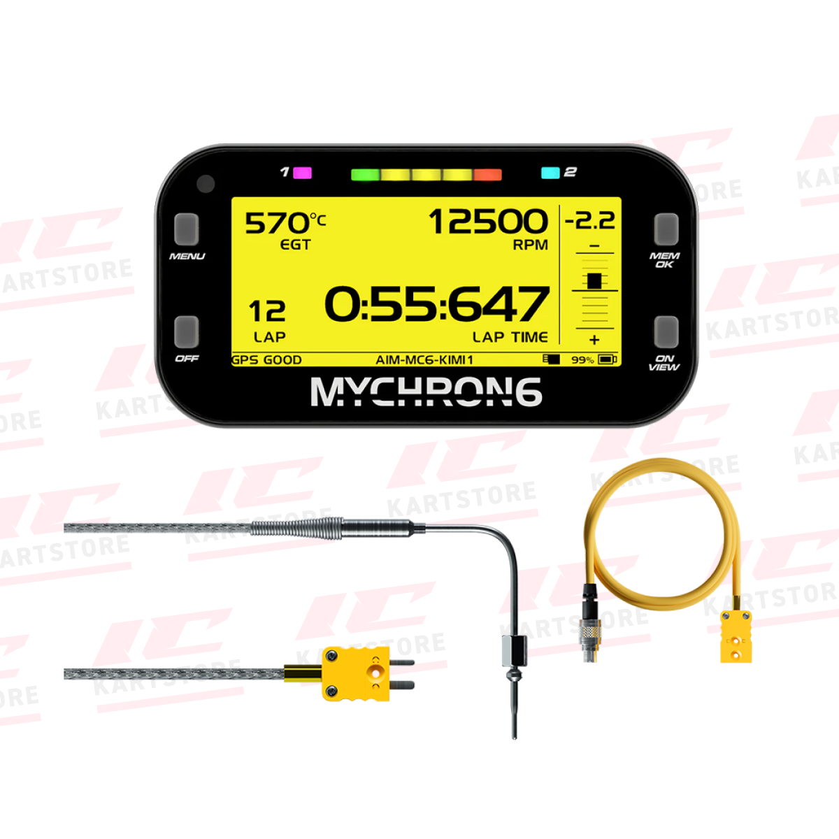 AiM Mychron 6 Kart Lap Timer
