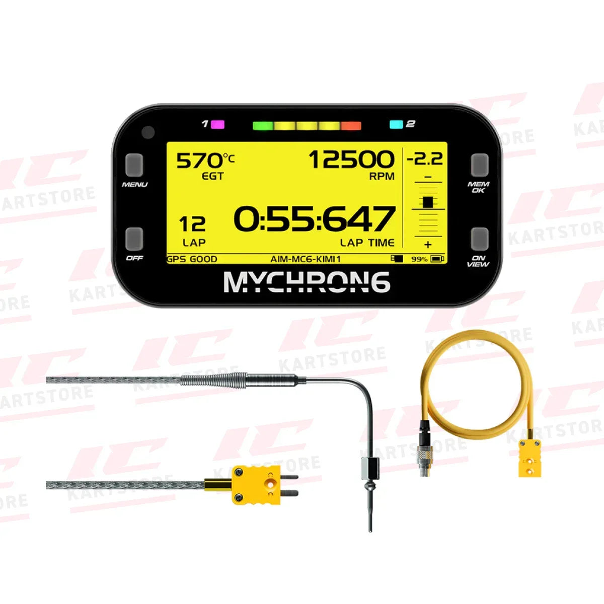 AiM Mychron 6 Kart Lap Timer