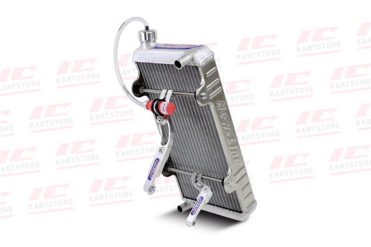 New-Line R MAX radiator for kart engine cooling