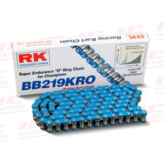 RK Blue O-Ring Sealed Kart Racing Chain