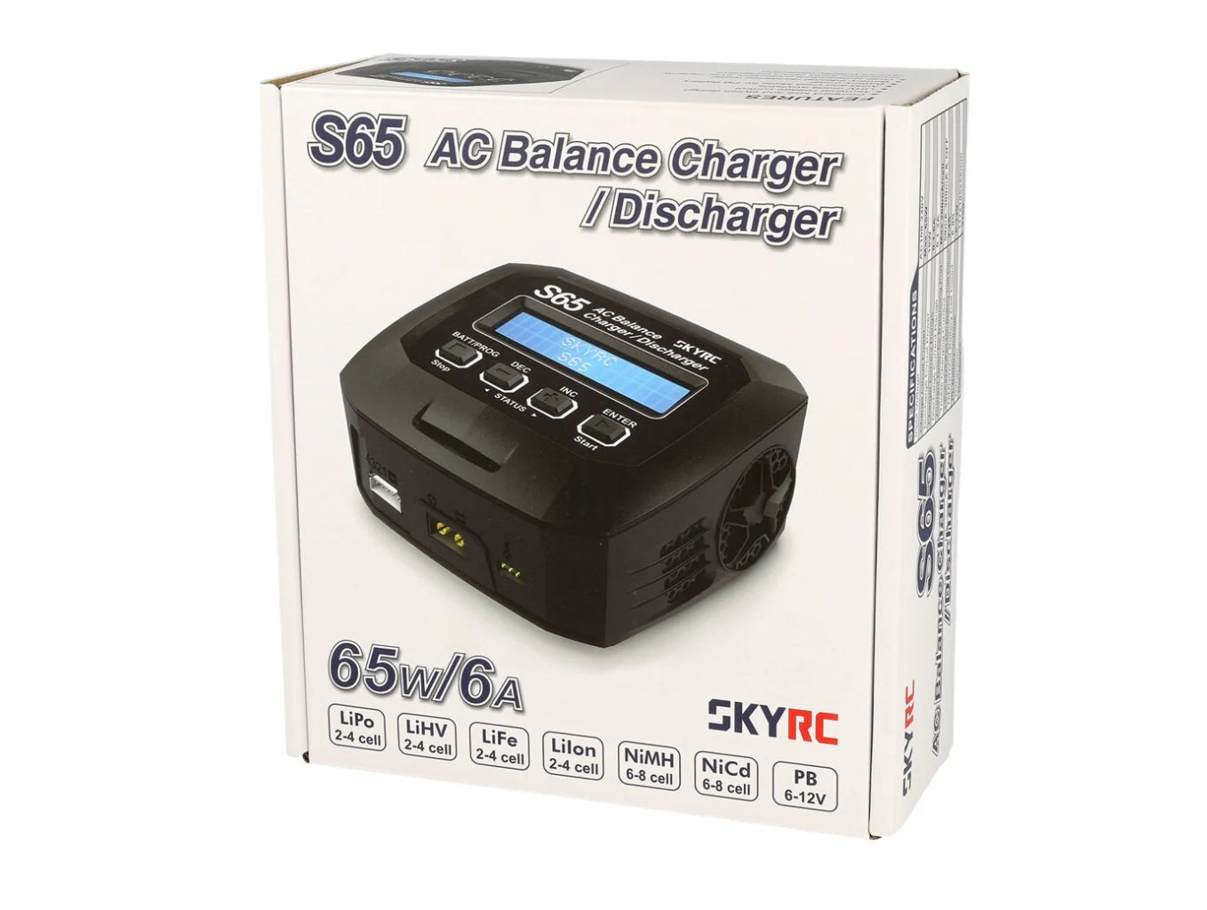 SKYRC S65 65W AC Balance Battery Charger