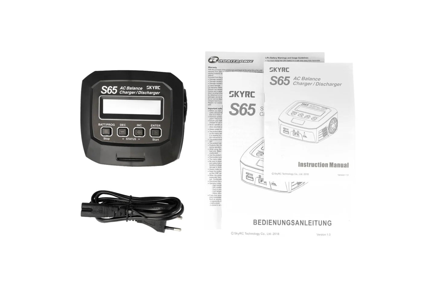 SKYRC S65 65W AC Balance Battery Charger